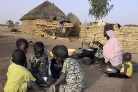 Podle UNICEF trpí akutní podvýživou 244 tisíc dětí žijících v nigerijském státě Borno.