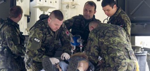 Ministerstvo obrany zajistí v Česku léčbu raněných ukrajinských a kurdských vojáků. 