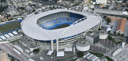 Olympijský stadion v Riu de Janeiro.