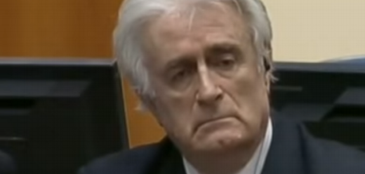 Bývalý politický předák bosenských Srbů Radovan Karadžić.