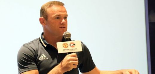 Anglický reprezentant Wayne Rooney 