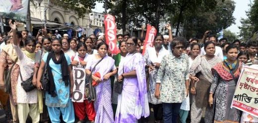 Téma znásilnění vyvolalo v Indii několik protestů. 