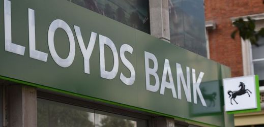 Logo banky Lloyds.