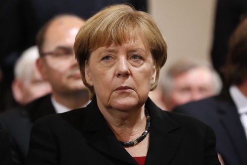Spolková kancléřka Angela Merkelová na bohoslužbě v Mnichově.