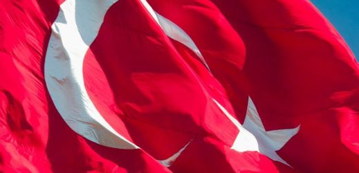 Turecká vlajka (ilustrační foto). 