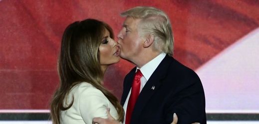 Donald Trump s manželkou.