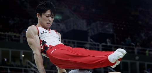 Japonský gymnasta Kohei Učimura.