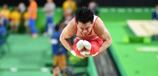 Japonský gymnasta Kohei Učimura (ilustrační foto).