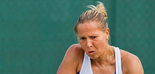 Česká tenistka Lucie Hradecká.