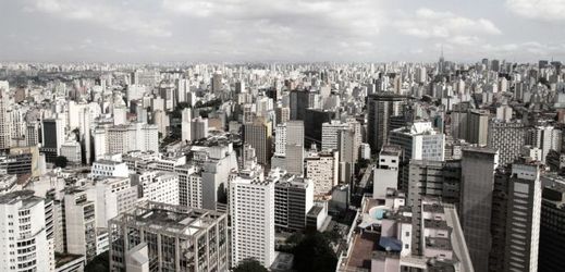 Pohled na Sao Paulo.