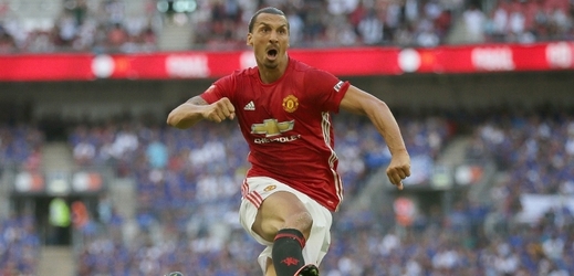 Zlatan Ibrahimovič rozhodl o triumfu Manchesteru United.