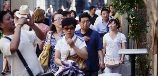 Čínští turisté (ilustrační foto).