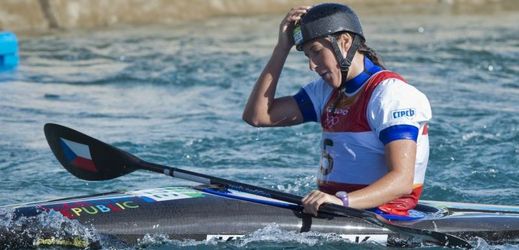 Zklamaná Kateřina Kudějová po nepodařeném závodě na olympiádě v Riu