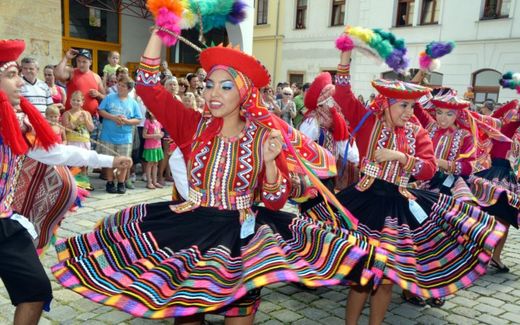 Tanečnice z Peru.