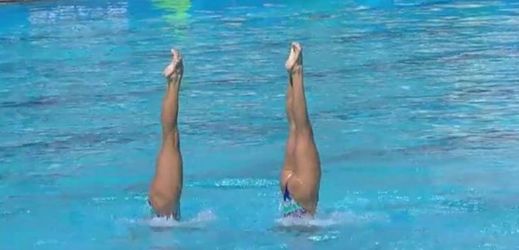 Synchronizované plavání (ilustrační foto).