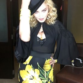 Madonna v Havaně.