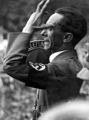 Goebbels byl podle Pomselové vynikající herec.