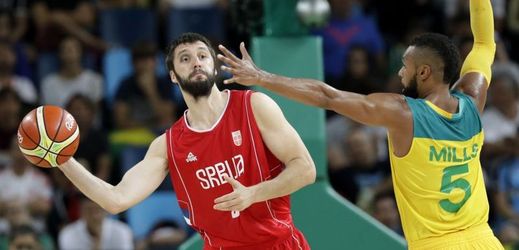 Srbští basketbalisté přehráli Austrálii a zahrají si o olympijské zlato.