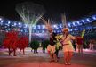 Slavnostní zakončení olympijskýh her v Rio de Janeiru.