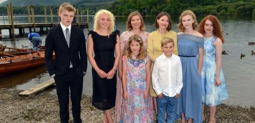 Rodina ztvárněná v nové filmové adaptaci knihy.