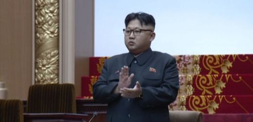 Vůdce KLDR Kim Čong-un.