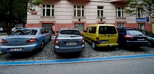 Nové parkovací zóny v Praze (ilustrační foto).