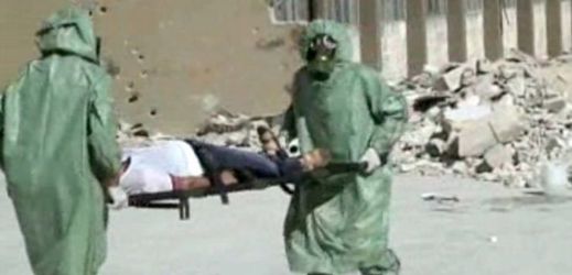 Výcvik v Sýrii pro rychlou reakci po útoku chemickými zbraněmi.