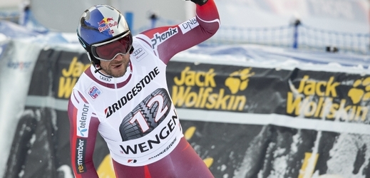 Norský lyžař Aksel Lund Svindal.