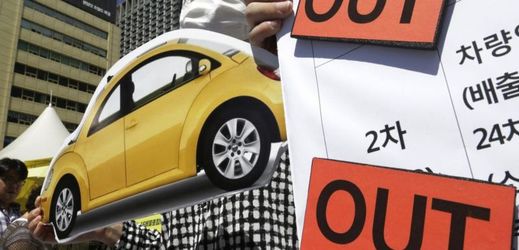 Korea kvůli emisnímu skandálu vyřadila z prodeje většinu modelů Volkswagenu (ilustrační foto).