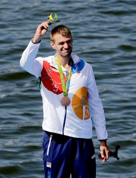 Skifař Ondřej Synek se s Čáslavskou sešel před olympiádou v Riu.