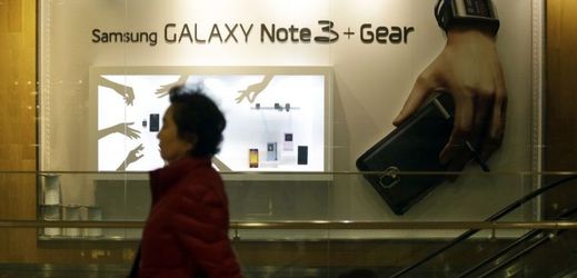Prodej Samsungu Galaxy Note v Koreji.