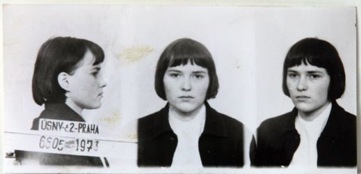 Vražedkyně Olga Hepnarová.
