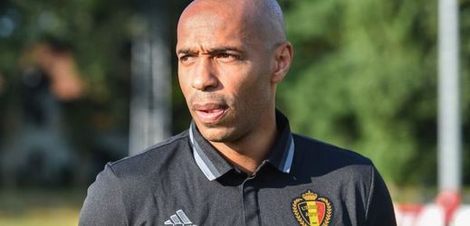 Thierry Henry již jako asistent trenéra belgické reprezentace.