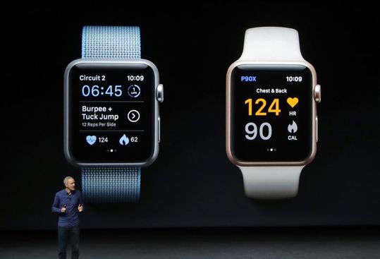 Nová verze chytrých hodinek Apple Watch.