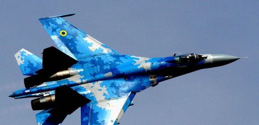 Stíhací letoun Su-27.