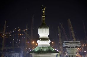 Minaret Velké mešity.