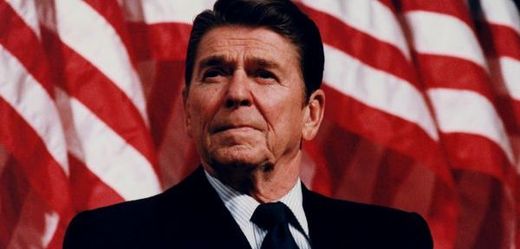 Americký exprezident Ronald Reagan.