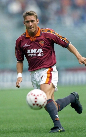 Mladý Francesco Totti.
