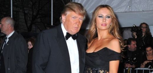 Melania Trumpová se svým manželem Donaldem. 