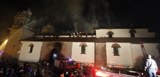 Peruánský kostel. 