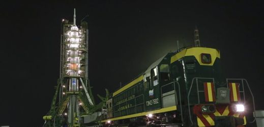 Ruská raketa Sojuz (ilustrační foto).
