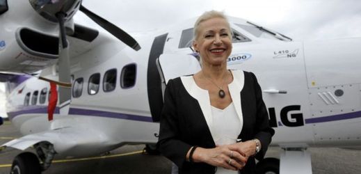 Generální ředitelka Aircraft Industries Ilona Plíšková.