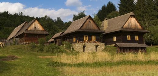 Valašské muzeum v přírodě v Rožnově pod Radhoštěm.