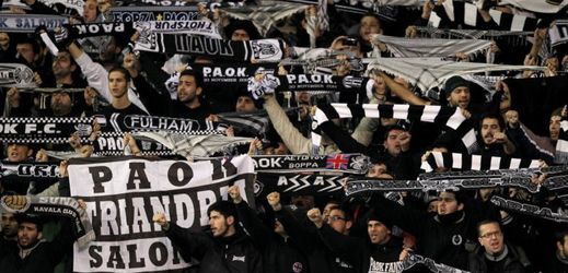 Fanoušci PAOK Soluň