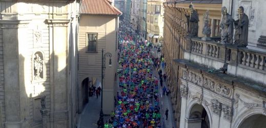 Maratonský běh v Praze (ilustrační foto).