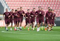 Sparta se na Inter připravuje pod taktovkou Davida Holoubka a zbylých asistentů.