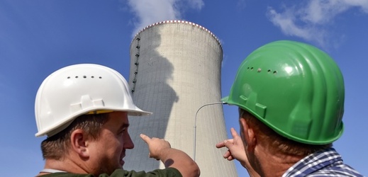 Jaderná elektrárna Dukovany. 