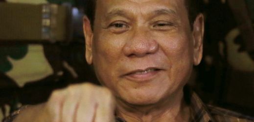 Filipínský prezident Rodrigo Duterte.
