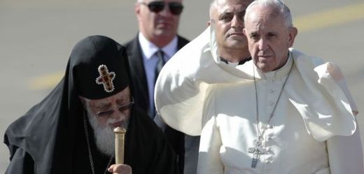 Patriarcha Ilja II. přivítal papeže Františka.