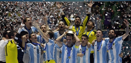 Futsalisté Argentiny ovládli mistrovství světa v Kolumbii.
